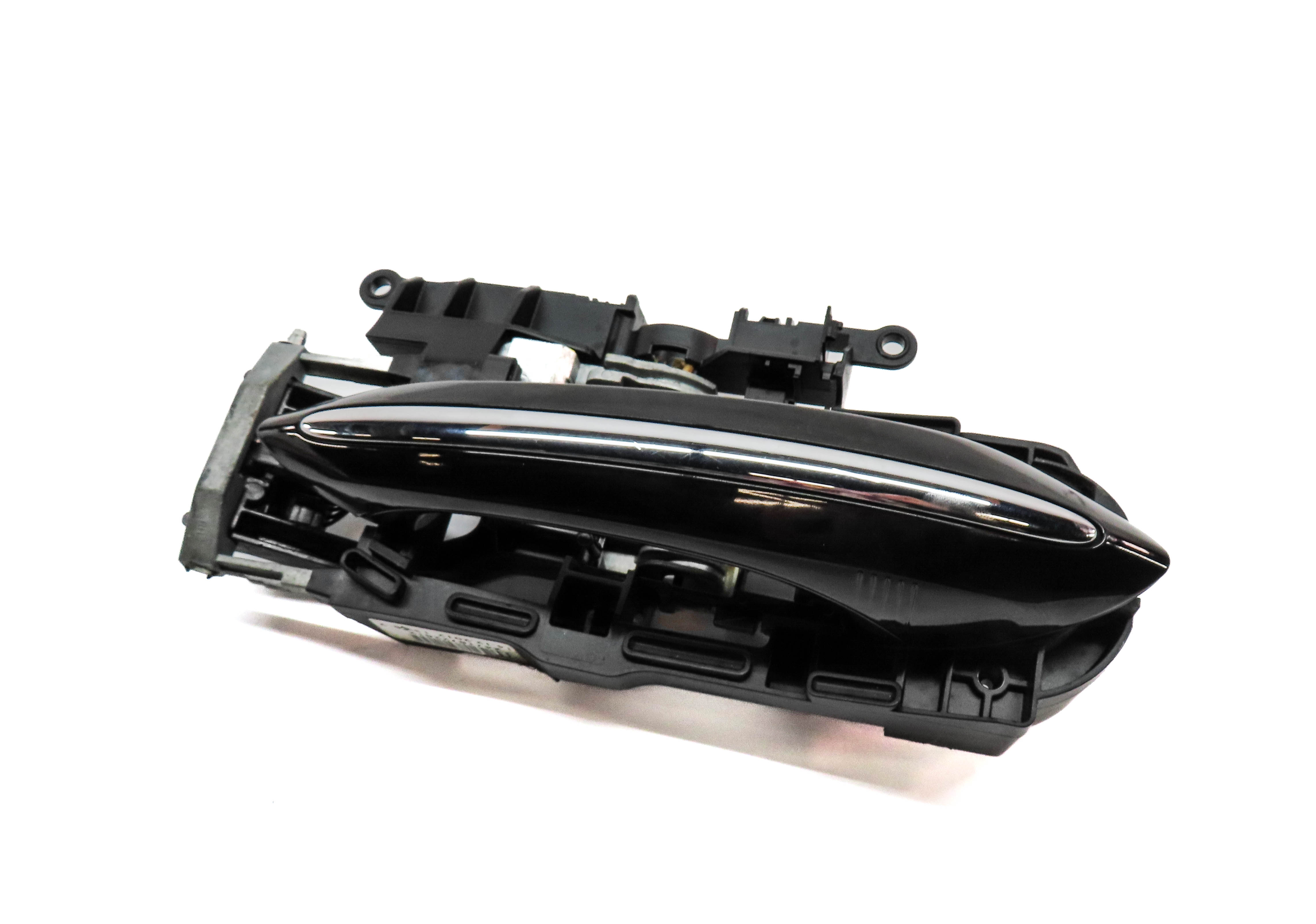 09-18 BMW 528i 535i 550i 740i 750i 760i FRONT RIGHT COMFORT DOOR HANDLE (Black) — exact item pictured